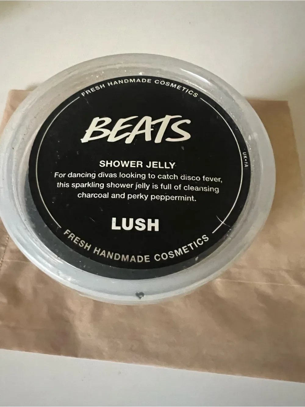 LUSH UK Beats Shower Jelly NEVER USED RARE 240 g